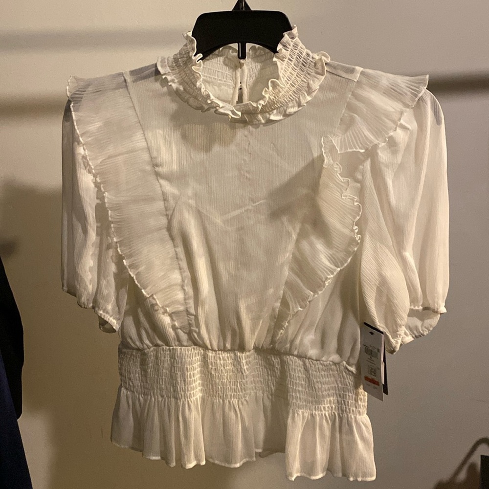 Guess Peplum Blouse | NWT